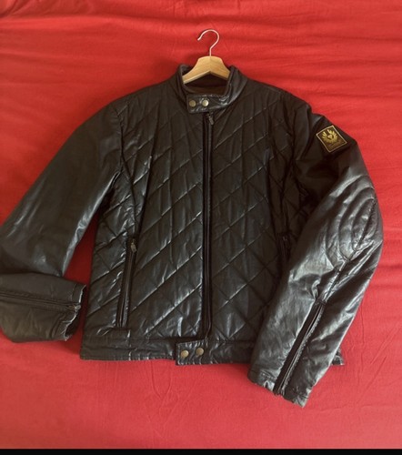 Belstaff black prince jacket - belstaff, l