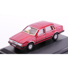 VOLVO 760 1982 RED WOOD METALLIC 1:76 Oxford Auto Stradali Neues Modell