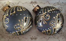 dekorative Glaskugel 2er Set