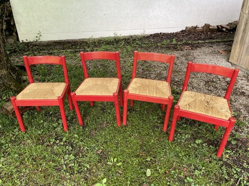 Vintage esszimmerstühle - 4,