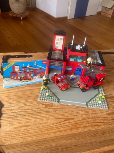 Lego feuerwehrstation set - lego,