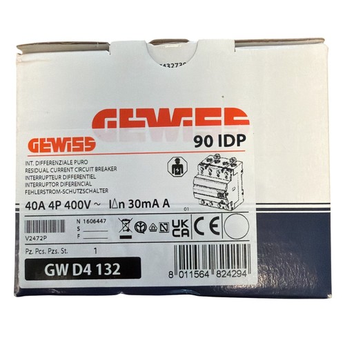 Gewiss gwd4132 40a 03 4m - a/0,03,