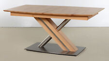 Arte S Massivholztisch ausziehbar Säulentisch Esstisch Esszimmertisch massiv 