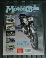 Classic Motorcycle March 1991-