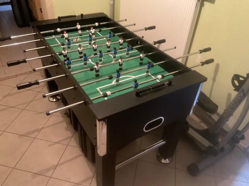 Tischkicker gebraucht blau - gebraucht,