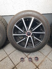 4 Winterreifen auf Alu Felgen 185 55 R15 Dunlop Winterresponse 2 M + S neuwertig