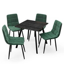 Moderner Esstisch & 4-tlg