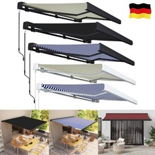 Manuelle Kassetten Markise Vollkassettenmarkise Alu Gelenkarmmarkise Handkurbel