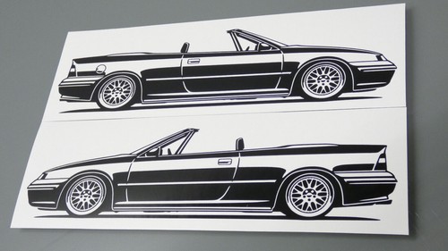 Opel calibra sticker - opel,