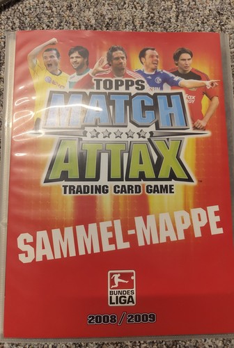 Topps match attax sammel mappe - attax, sammel-mappe