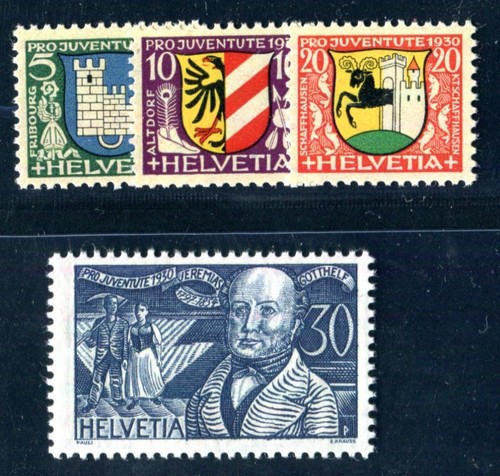 Schweiz 1930 241 244 - 1930, 241-244