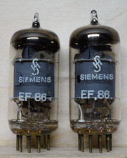 Pair: SIEMENS EF86 | GUT ✅ | NOS | Röhre Tube Valve ( 6267 )  very rare !!