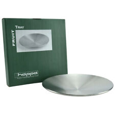 Happa Obstschale Obstkorb Edelstahl Schale Teller Deko-Schale doppelwandig