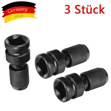 3x Schlagschrauber Adapter 1/2