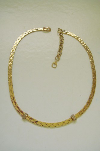 Grosse henkel kette collier - &,