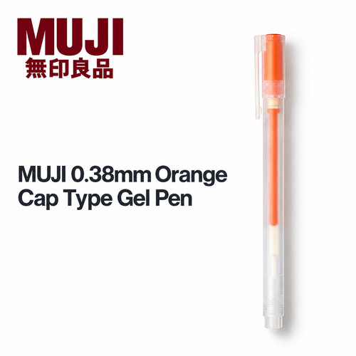 Muji orange kappe typ - mm,