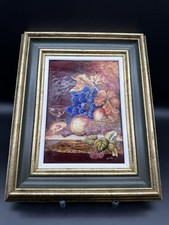 Emaille Bild Stillleben