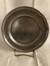 Antiker Zinnteller, 443 Gramm