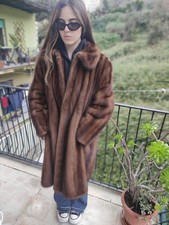 PELZMANTEL NERZ COAT NERZ FUR