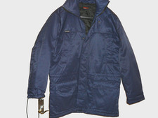 Herrenjacke Herbst/Winterjacke Kansas Gr.M/L  blau Wasserabeisend Tex Material##