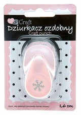 Deko Locher Schneeflocke 1,6 cm Jcdz-105-059 Dalprint Bastel Locher Neu