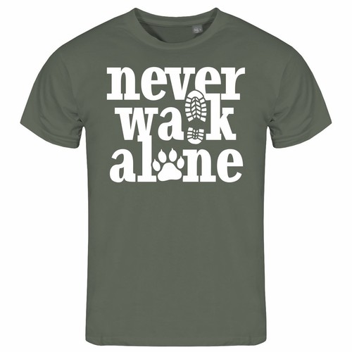 Herren shirt never walk - herren, t-shirt