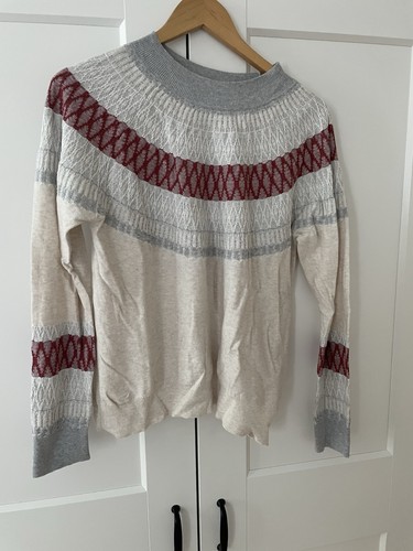 Norwegerpulli dünn beige - norwegerpulli,