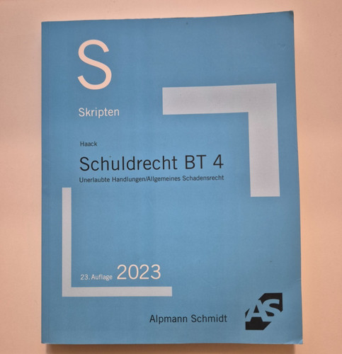Skript schuldrecht 4 - bt,