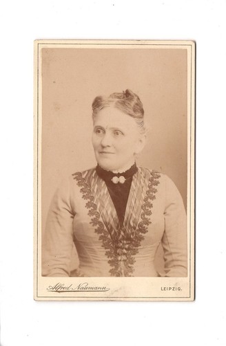 Cdv foto damenportrait - foto,