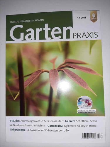 Gartenpraxis 2018 aronstab - gartenpraxis,