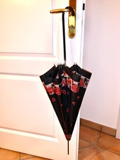 Vintage Damen Stockschirm, Sonnenschirm, Regenschirm, Flanierschirm, 50er Jahre