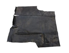 Gummimatte Kofferraummatte (Teppich) schwarz Original Opel Rekord C Commodore A