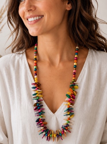 Boho statement kette - boho,