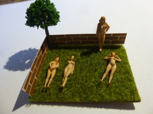 Sexy figuren klein - 1:87,