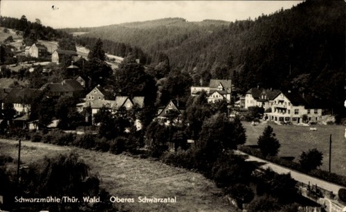 Meuselbach schwarzmühle - ak,