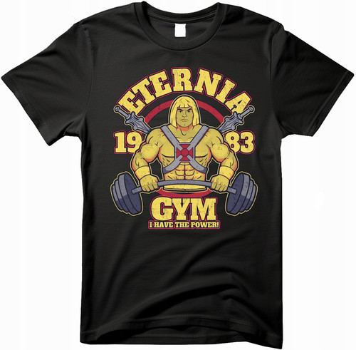 Shirt eternia gym he man - shirt,