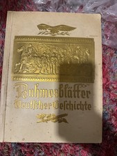 Antik buch ruhmesblätter - antik,
