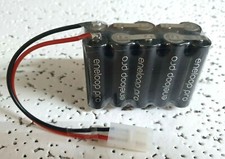eneloop pro Modellbau Akkupack 12V 2500 mAh NiMH 10er Pack mit Tamiya Stecker