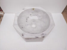 Lavabo de baño de Marmol blanco - lavabo deco - lavabo de piedra natural