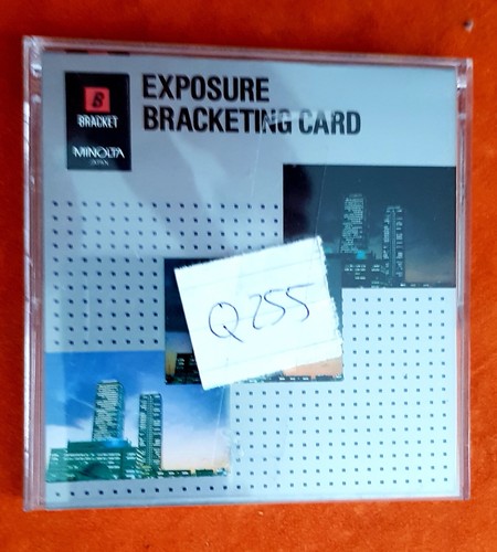 Minolta card exposure - minolta,