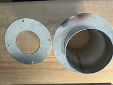 Rohr / Edelstahl / Durchführung / Rumpf / Auspuff / Schornstein / Belüftung /