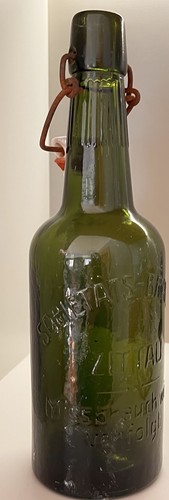 Alte flasche bierbrauerei - alte,