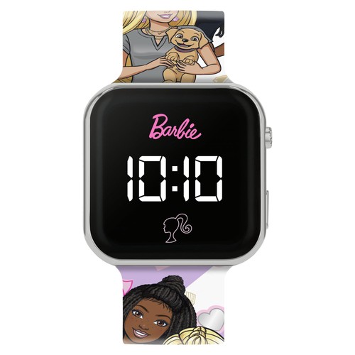 Barbie printed led watch - printed,