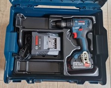 BOSCH Akkuschrauber GSR 18V-55 Professional, +  Akku + Ladegerät + L-Box