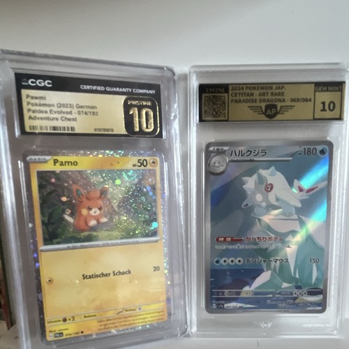 Pokémon gegradete karten - pokémon, 5x