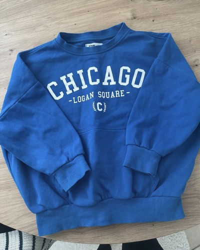 Pullover blau jungen 110 - blau,