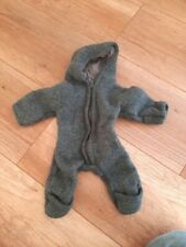 Walkoverall Walkanzug Baby 50-56 grau/anthrazit