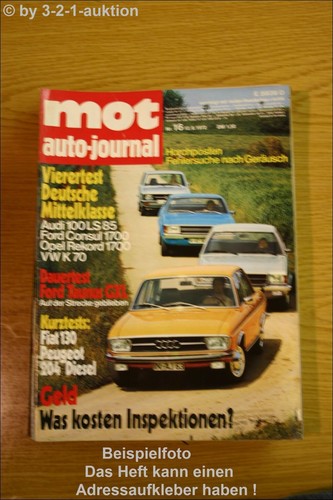 Mot audi 100 - 100, vw