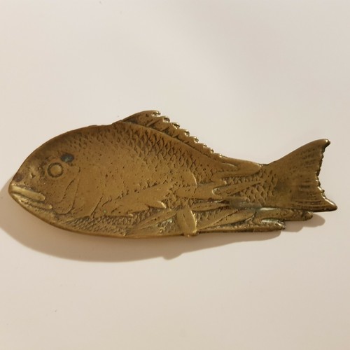 Antik messing figur dorsch - antik,