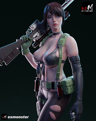 Quiet metal gear soldatin - quiet,,